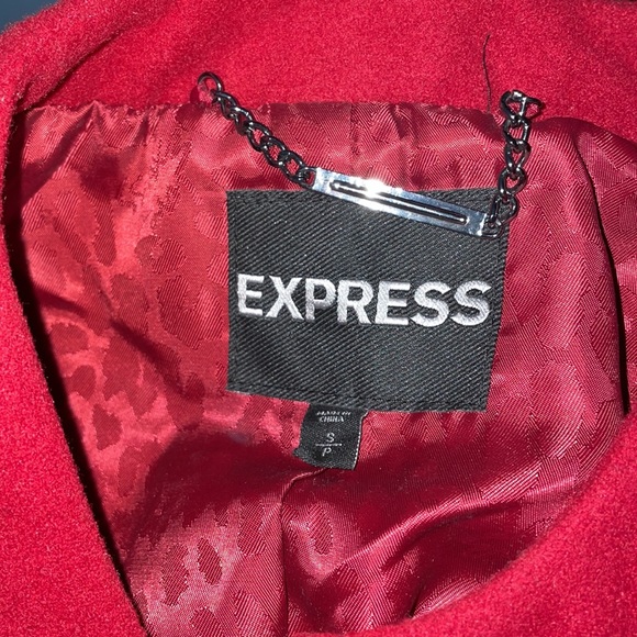 ❤️ Express ❤️ Red Structured Jacket - Picture 4 of 5